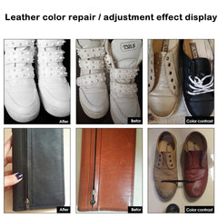 Leather Repair Kit Color changing recoloring Car seat shoes cloths Leather Repair Tool Auto Sofa Coats Holes Scratch Cracks Rip