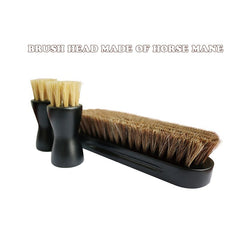 8-In-1 Shoe Polish Clean Brush Kit Travel Leather Care Shine Brush Leather Sofa Car Seat Shoes Cleaning And Maintenance
