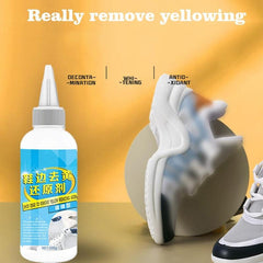 100g White Shoe Whitening Cleaner Decontamination Whitening Care Edge Tool Shoe Cleaning Yellow Shoe To Agent Shoe Edge Red O8T5