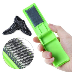 Portable folding Suede Wire Cleaners Dance Shoes Cleaning Brush For Footwear