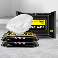 Disposable Shoe Wipes Small White Shoe Artifact Cleaning Tools Care Shoes Useful Fast Scrubbing Quick Clean Wipes