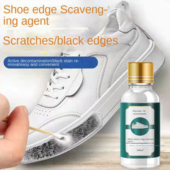 Shoe Edge Decontamination Cleaner Household Leather Shoes White Shoe Rub Scratch Black Scratch Repair Cleaning Agent Cleaner