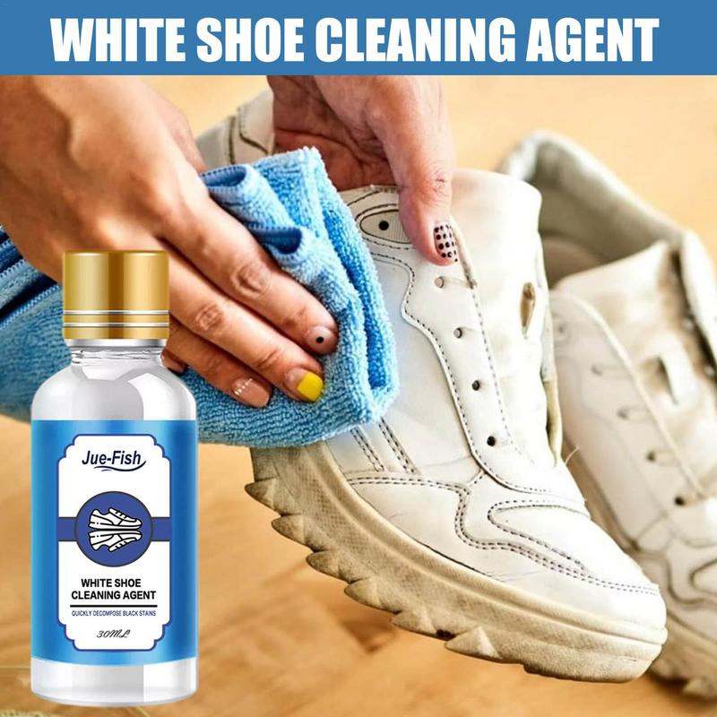 1pc White Shoes Stain Polish Cleaner Gel Sneaker Whiten Cleaning Dirt Remover Set For Sneaker Remove Yellow Edge Cleaning Tool
