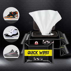 Disposable Shoe Wipes Small White Shoe Artifact Cleaning Tools Care Shoes Useful Fast Scrubbing Quick Clean Wipes