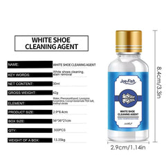 1pc White Shoes Stain Polish Cleaner Gel Sneaker Whiten Cleaning Dirt Remover Set For Sneaker Remove Yellow Edge Cleaning Tool