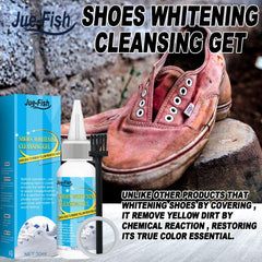 30/100ml White Shoes Stain Polish Cleaner Gel Sneaker Whiten Cleaning Dirt Remover Set With Brush Tape Cleansing Washing Tools
